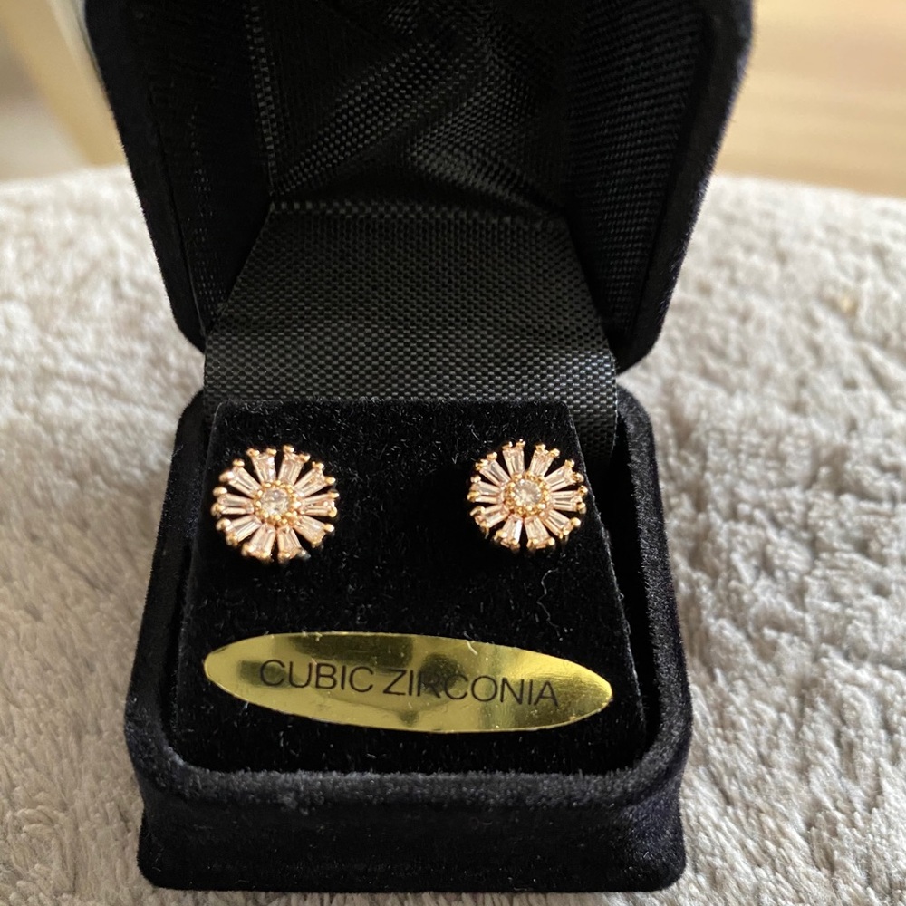 Cubic zirconia  earrings